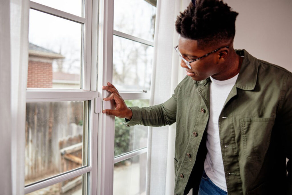door and window alarm sensors, burglary detection system